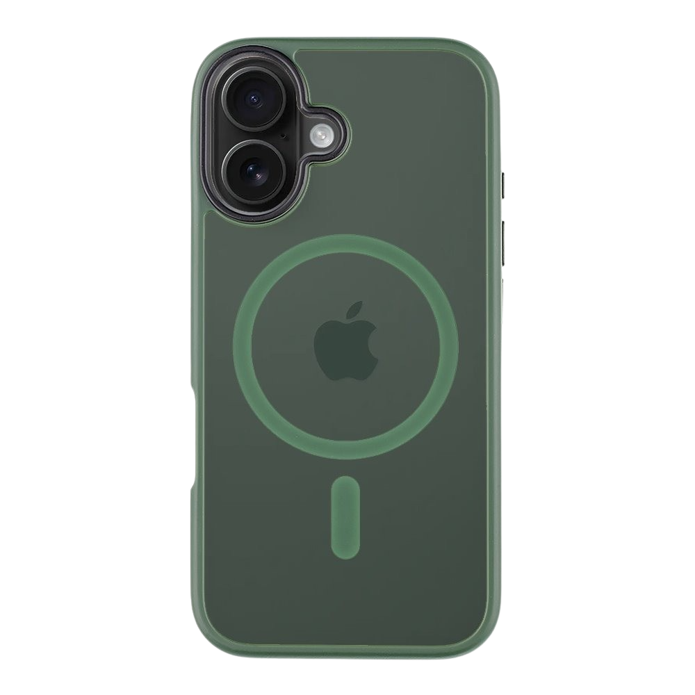 Apple iPhone 16 Hülle – MagForce Hyperstealth, Waldgrün