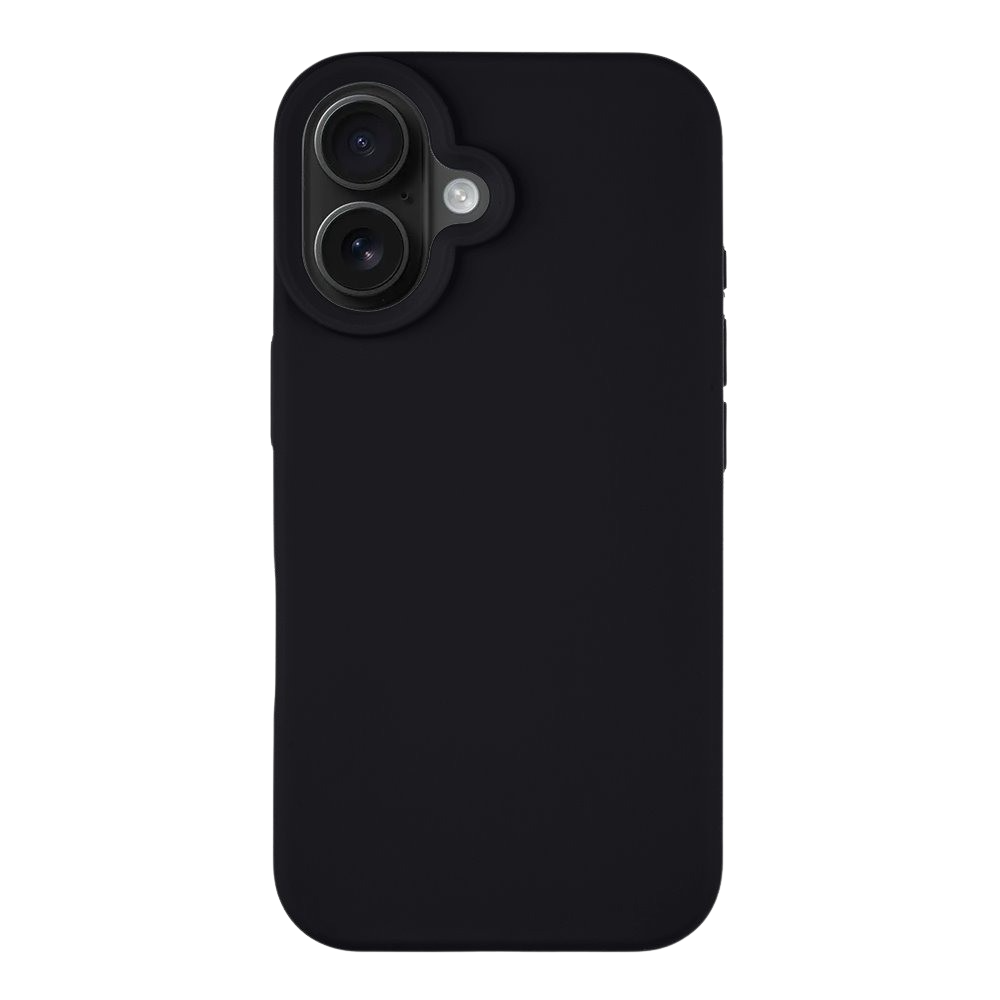 Apple iPhone 16 Hülle – MagForce Velvet Smoothie, Schwarz