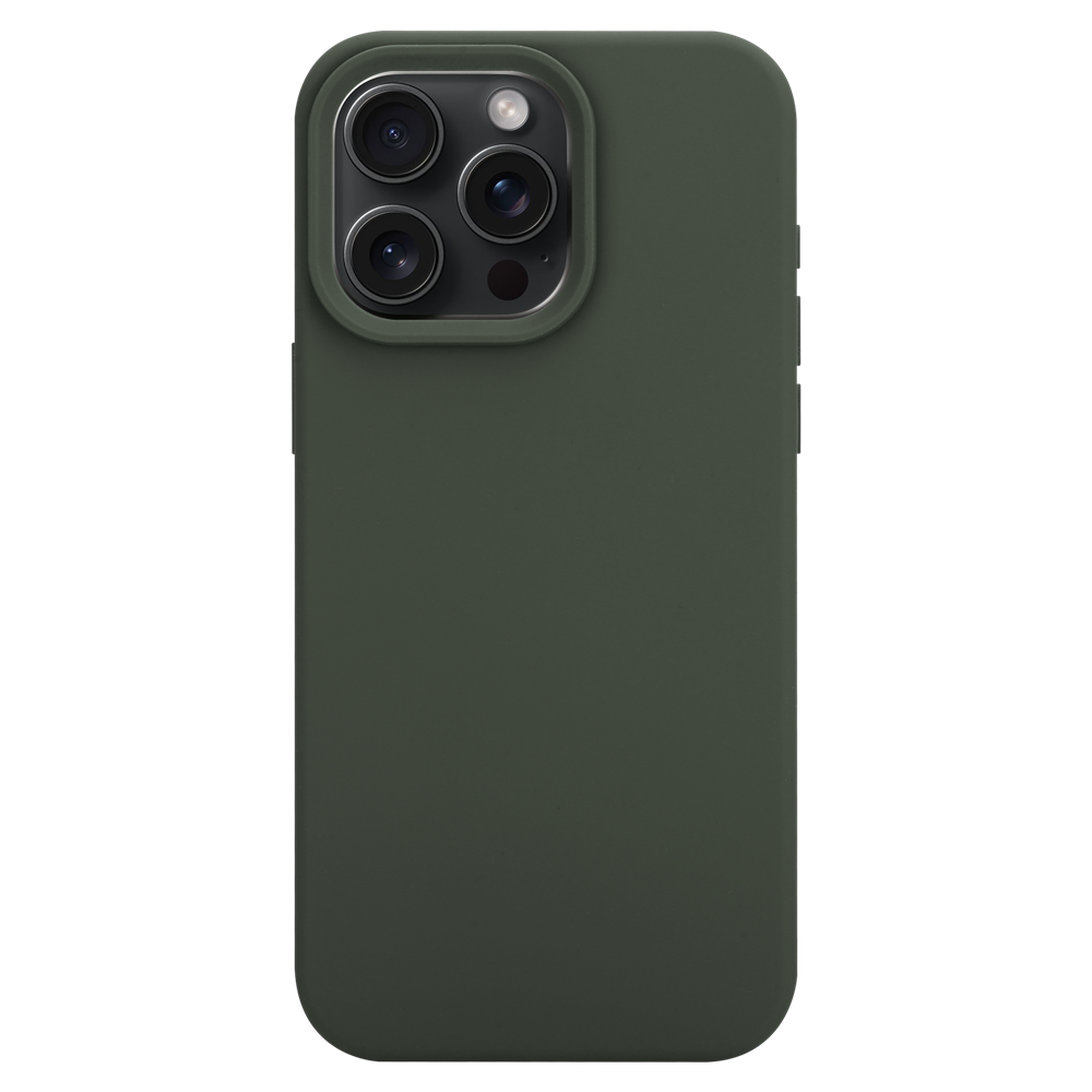 Apple iPhone 16 Hülle – MagForce Velvet Smoothie, Dunkelgrau